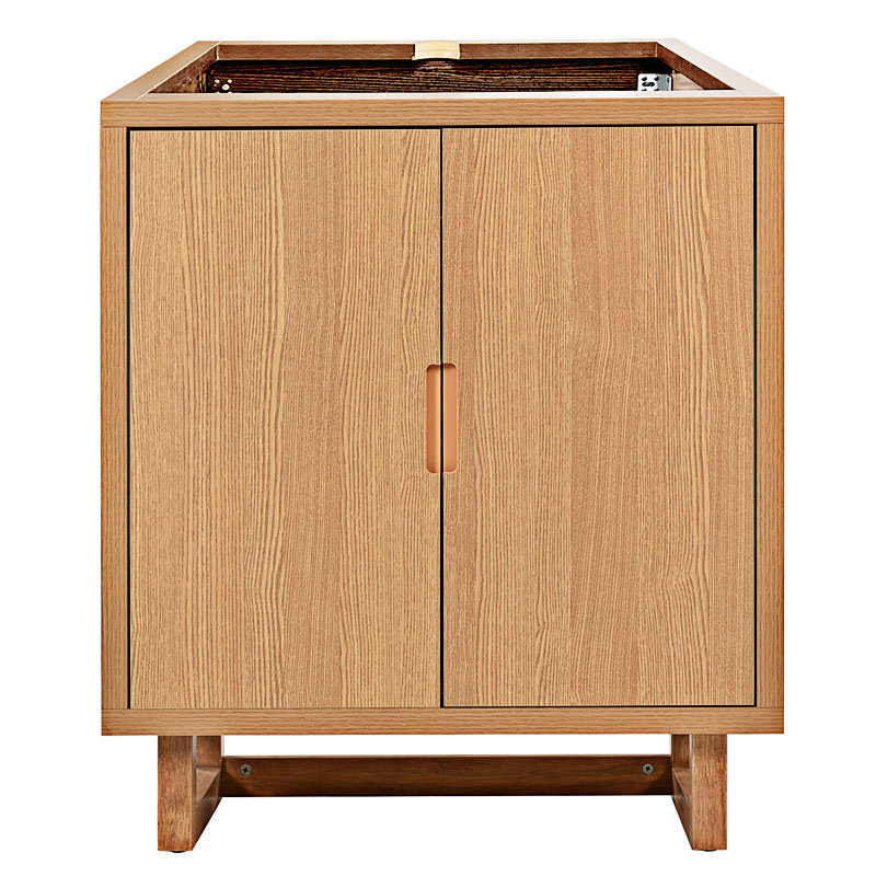 Base de meuble-lavabo simple 29,5 po seulement, Bois