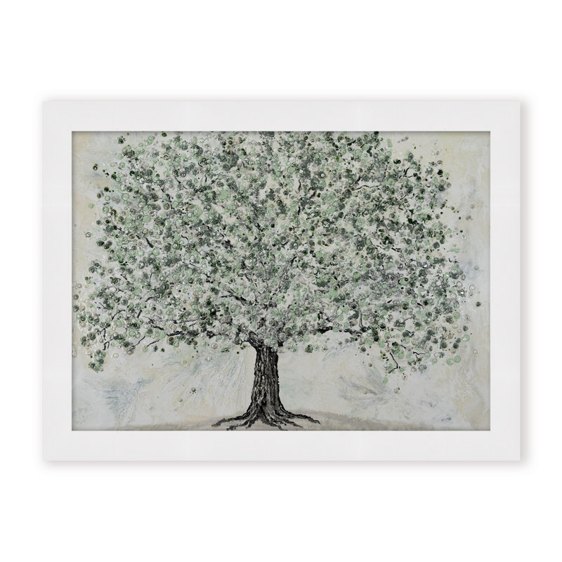 Nature Inspired "Radiant Renewal" Canvas Wall Art By , 12" H x 16" W, Framed Matted Print, Gold