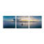 «Florida - Deerfield Beach 2» par Epic Portfolio, art mural en verre acrylique, ensemble de 3 pièces-1110917486