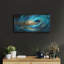 Art mural en métal luxueux «Waves Of Light Over Toronto» par Ann Klee, 24 po x 12 po-118905272