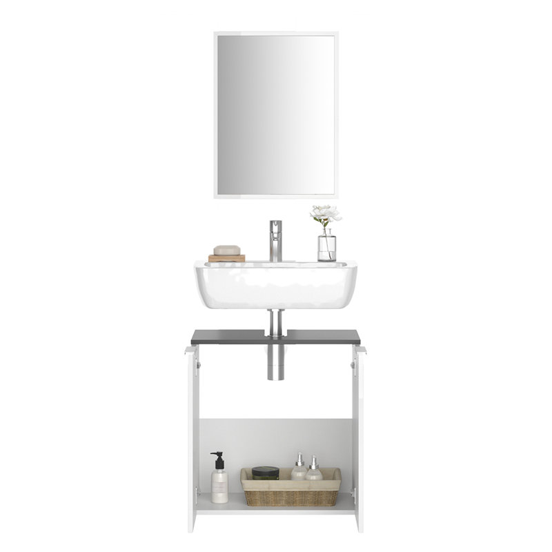 Hauser Freestanding Bathroom Storage Furniture Set