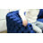 71.5" Luxury Velvet Loveseat Chesterfield Button Tufted Couch With 2 Pillows & Metal Legs-1852772712