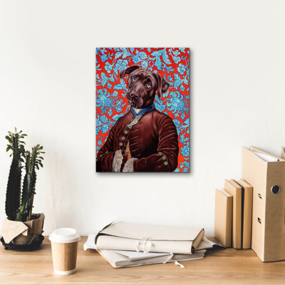  'Labrador' by Jane R. Talton Canvas Wall Art, 12" x 16"