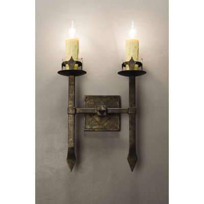 Castilla 2 - Light Candle Wall Light