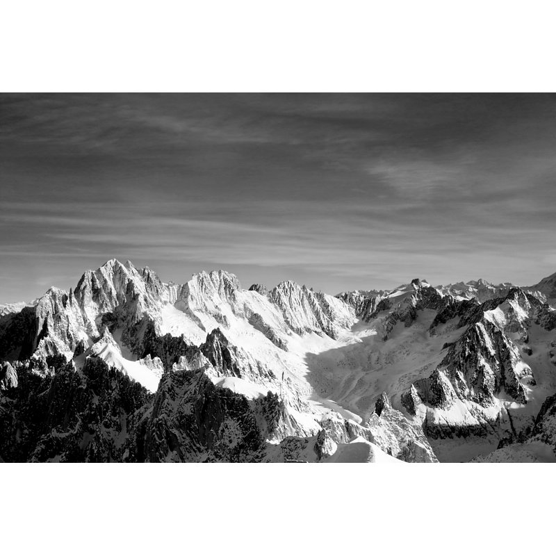 Mountain Range, 61cm H x 91cm W
