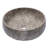 Gray/Brown Stone Circular Vessel Bathroom Sink