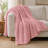 Classic Style Flannel Blanket, Lightweight All‑Season Washable Plush Cover for Home Decoration-135750366-135750367