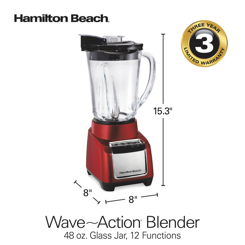Hamilton Beach Wave Action Countertop Blender