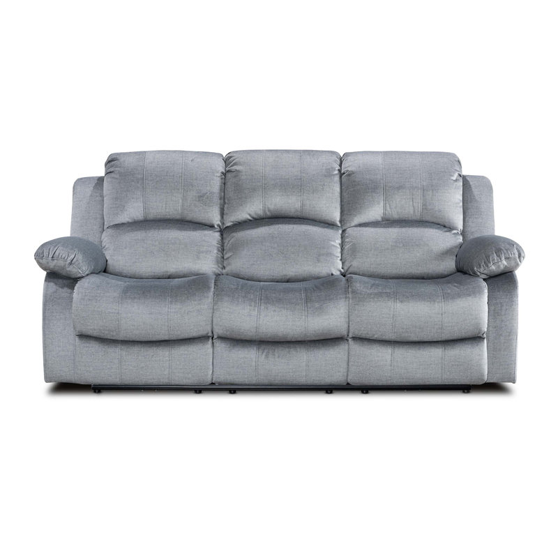 Alaiyna Wide Home Theater Recliner Recliner, Grey, 3