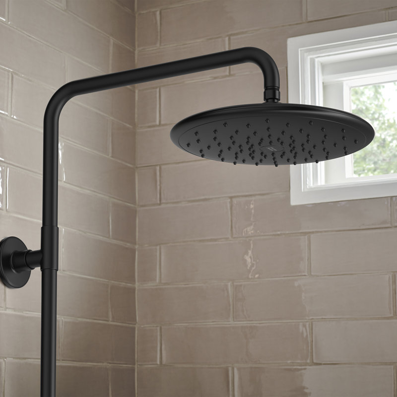 Système de douche complet Spectra, Noir mat