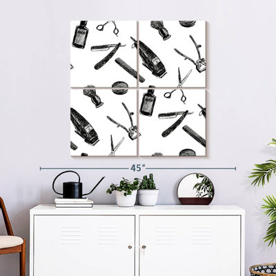 Motif de coiffeur Sh Shetworth