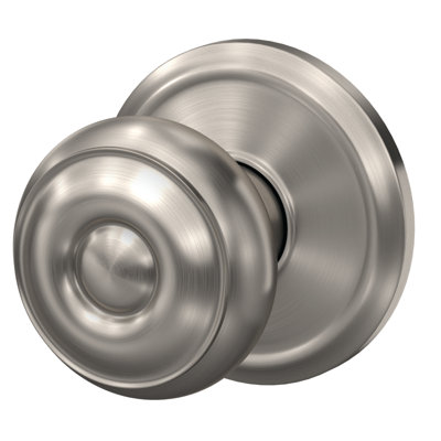 Custom Georgian Hall-Closet and Bed-Bath Knob with Alden Trim