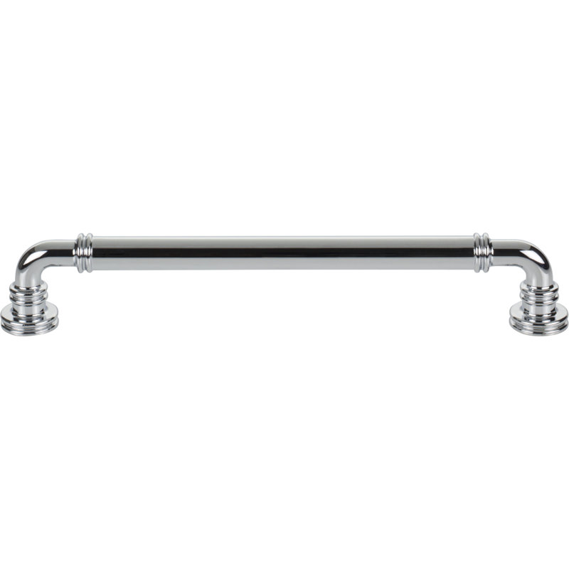Cranford Bar Pull, Polished Chrome, 7 9/16" Center to Center