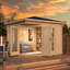 Briannica 9 x 9 Ft. Log Cabin