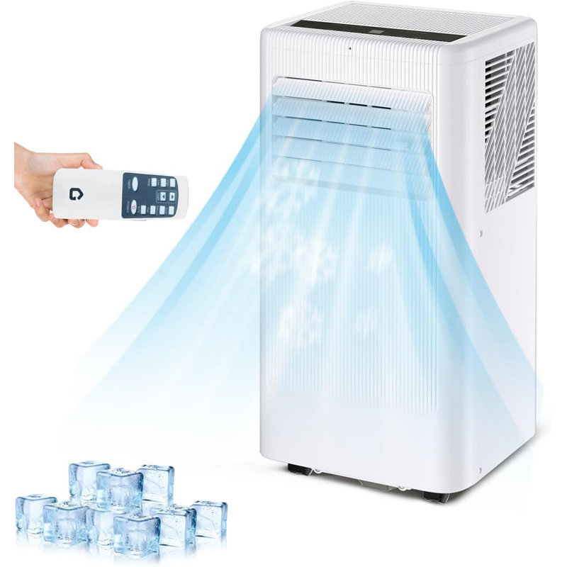 8000 BTU Cooling/Fan/Dry 3 IN 1 Portable Ac Unit, For Room 420 SQ.FT