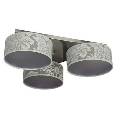 Pulley Fabric Semi Flush Mount
