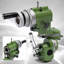 U2 Universal Cutter Grinder affûteur porte-affûteuse 25 mm