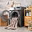 Anali Moroccan Machine Washable Brown Area Rug-1611128304