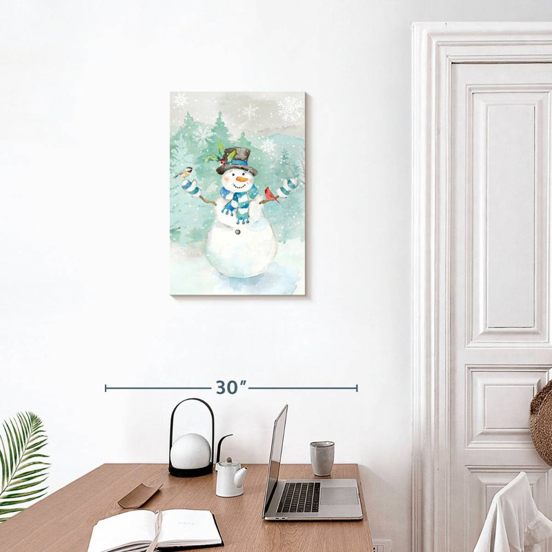 Lelend Let It Snow Blue Snowman I, H 24 po x l 16 po