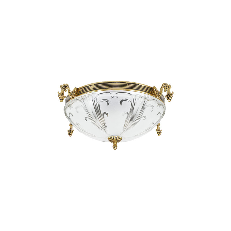Emrick Glass Flush Mount