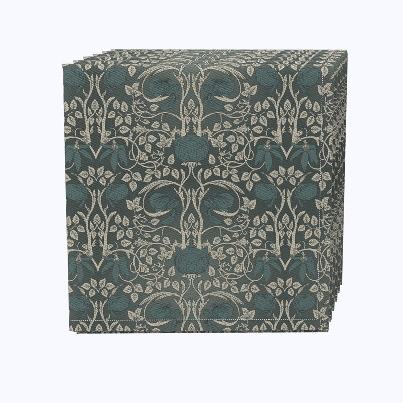 Canant 100% Cotton Abstract Square Napkin