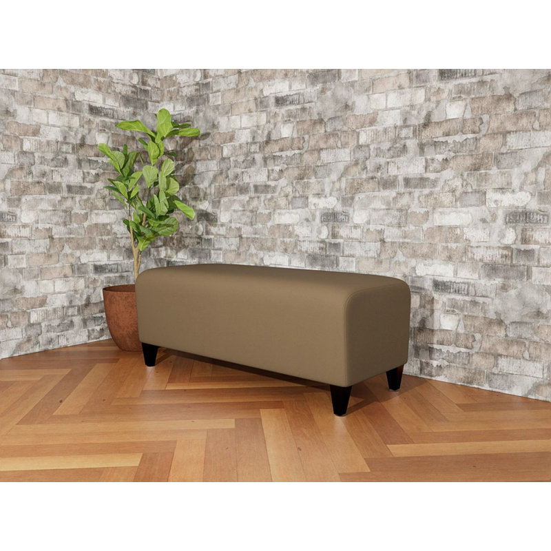 Banc de réception Ravenna, Bois noir, Patriot Plus taupe
