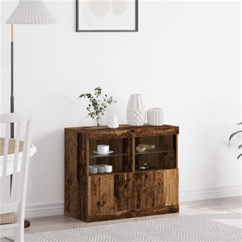 81cm Sideboard, Brown