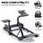 Anman Racing Game Simulator Round Tube Stand, excluding Steering Wheel Pedal Shifter Seat