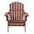 Oversize Wooden Outdoor Folding Adirondack Chair With Pre-855401827