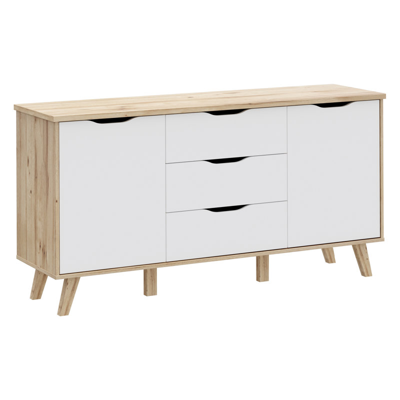 Vankka 149.4cm W 3 - Drawer Chest of Drawers