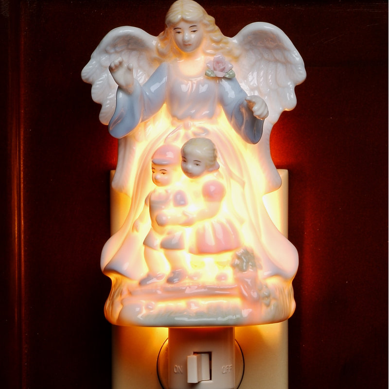 Veilleuse ange gardien