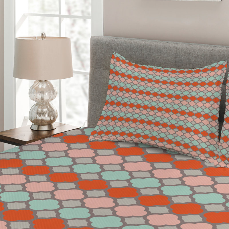 Geometric Shapes Coverlet