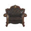 Chaise rembourrée picard et perle antique-86503308-86503307