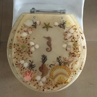 Sea Treasure 19” toilet seat