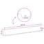 102 cm W Steel Lawn Edging Fencing with 30-132615693-132615694