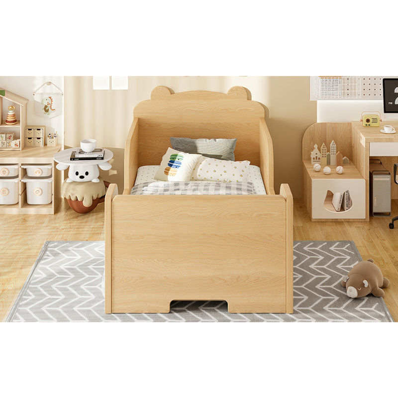Base de lit pour tout-petit, Naturel