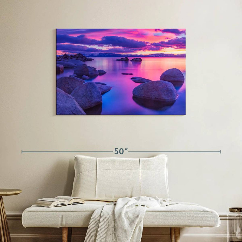 Alvord Lake Tahoe Glow, H 26 po x l 39 po