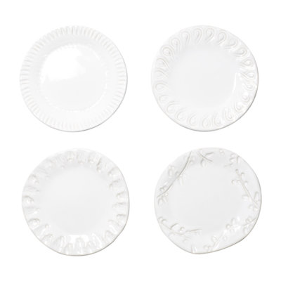 Incanto Stone Assorted Bread and Butter Plate Set
