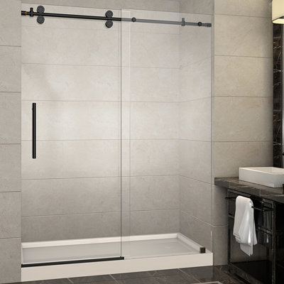 Porte de douche sans cadre H 77,5 "Langham