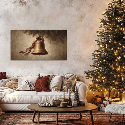 Art mural sur toile GUTTATY Christmas Bell