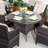 Anikha 4-Person Wicker Patio Dining Set With Round Table, Cushions Included