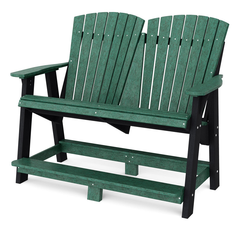 Adirondack double héritage Heritage, Vert gazon / Noir