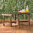 Ardoin Fir/Pine Outdoor Bench