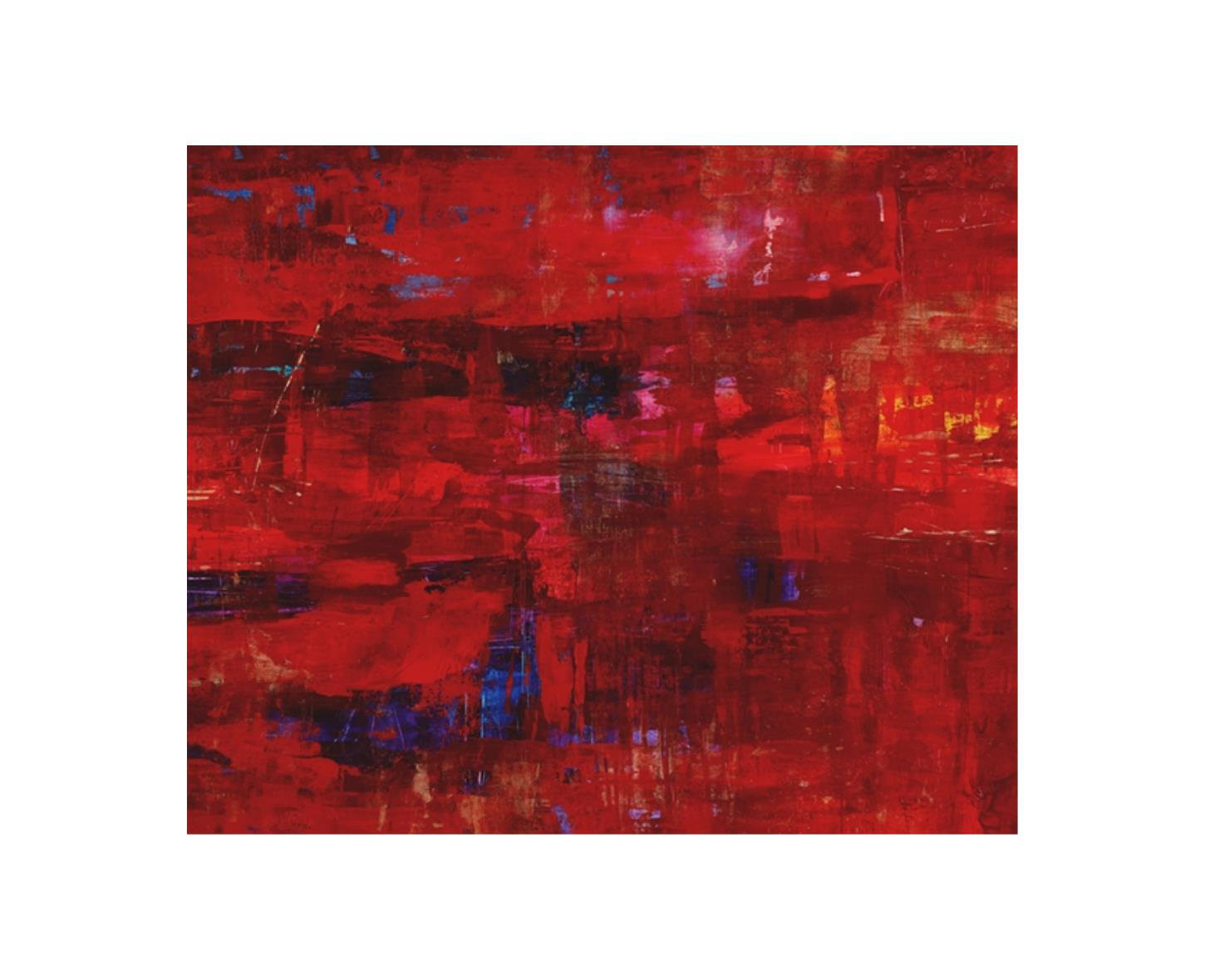Chelsea Art Studio Richter Scale On Canvas by Chelsea Art Studio