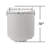 Kozyard 2-in-1 Outdoor Ice Bucket & Planter, Cool Bar Beverage Cooler for Parties, Holds 30+ Cans with Double-Wall Insulation, Roman Column Decorative Planter for Patio, Poolside & Indoor/Outdoor Use 16in/White-1344891093