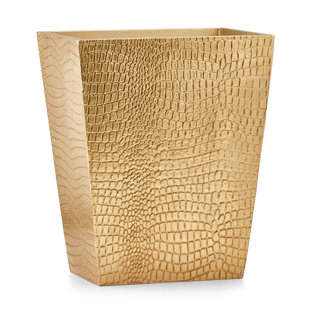Corbeille Crocodile Gold