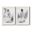 «Soft Silhouette V», ensemble de 2 reproductions sur toile-265539916-265539919-195628228