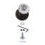 Classic Rosette with Crystal Door Knob-1643764247