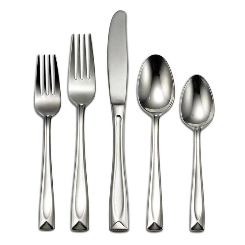 Lincoln 45 Piece Everyday Flatware Set