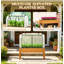 Lit de jardin surélevé en bois de sapin et acier avec housse PE Outsunny, 47,75 po x 21,75 po x 46 po